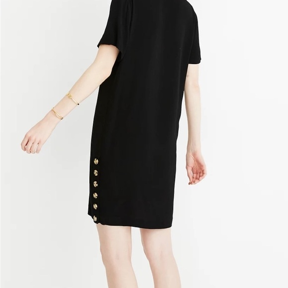 Madewell Side-Button Easy Dress - Picture 2 of 9